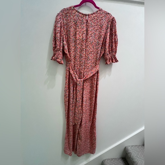 Faithfull the Brand Pink Floral Anka Jumpsuit - Picture 8 of 11